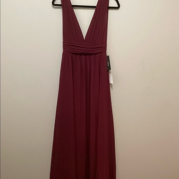 Lulus Heavenly Hues A-Line Gown. XS - Picture 3 of 4